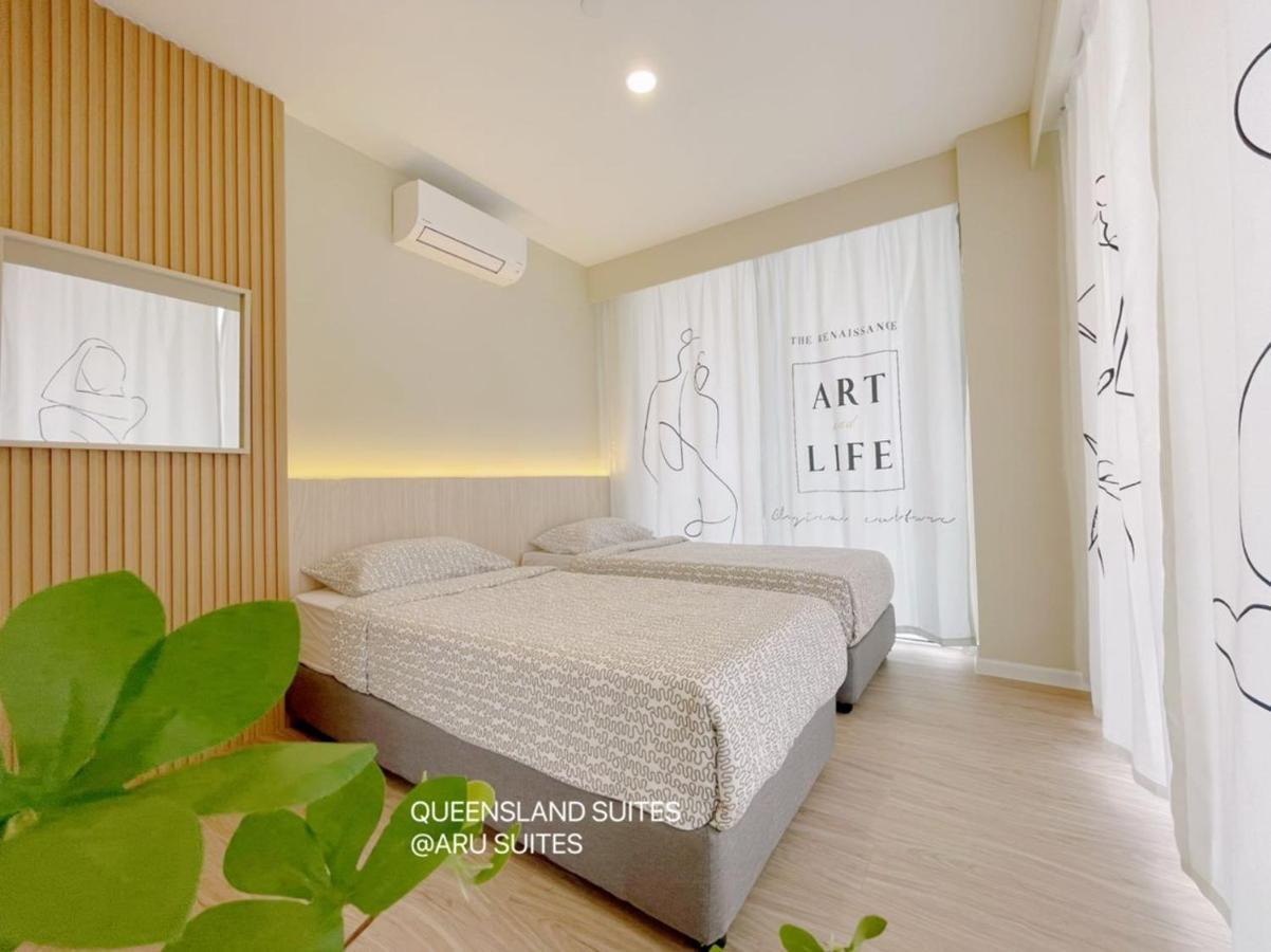 QUEENSLAND SUITES at Aru Suites, Kota Kinabalu Bagian luar foto