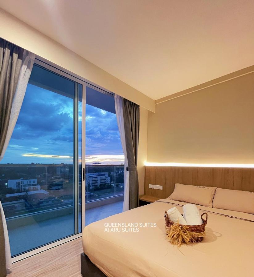 QUEENSLAND SUITES at Aru Suites, Kota Kinabalu Bagian luar foto
