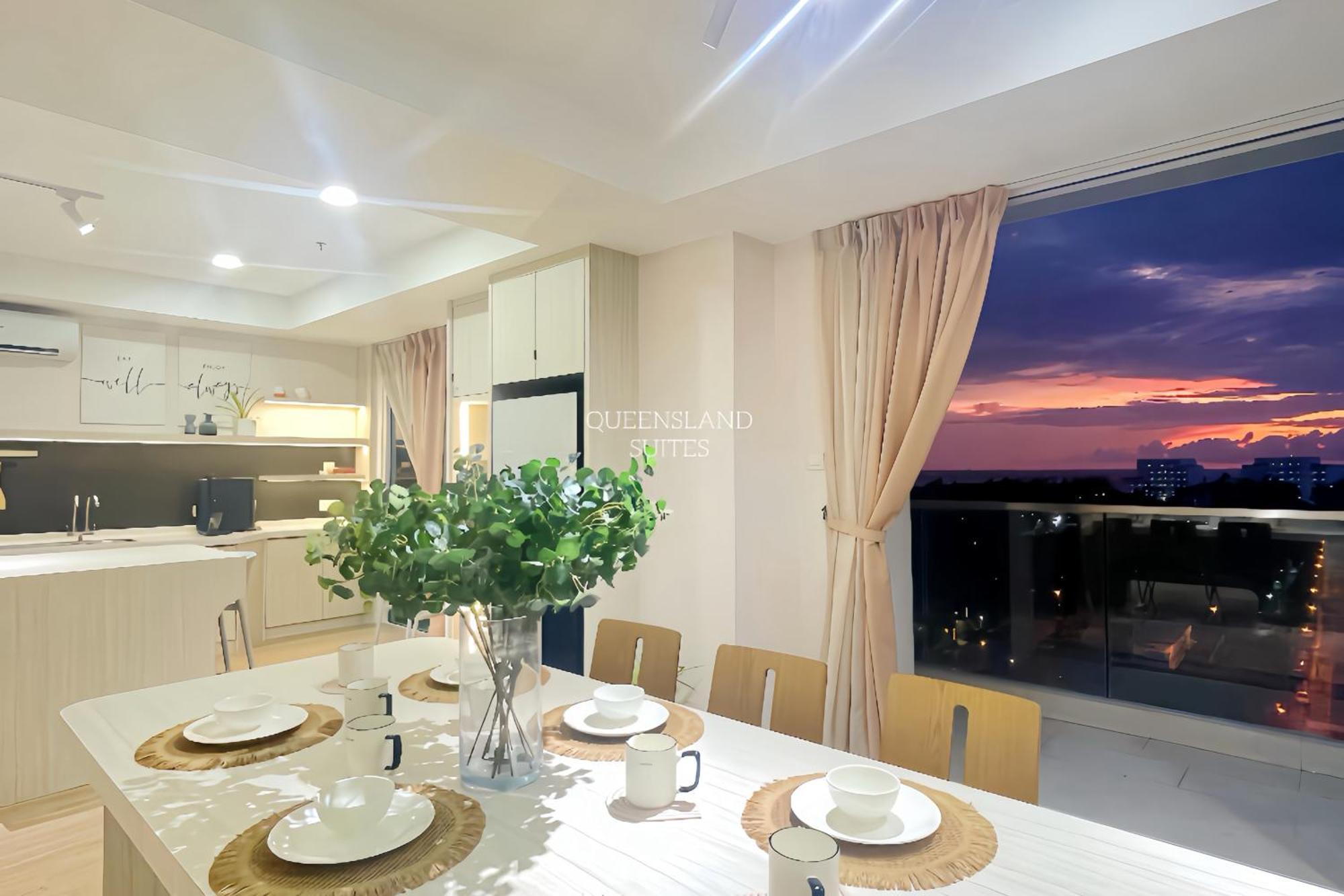 QUEENSLAND SUITES at Aru Suites, Kota Kinabalu Bagian luar foto