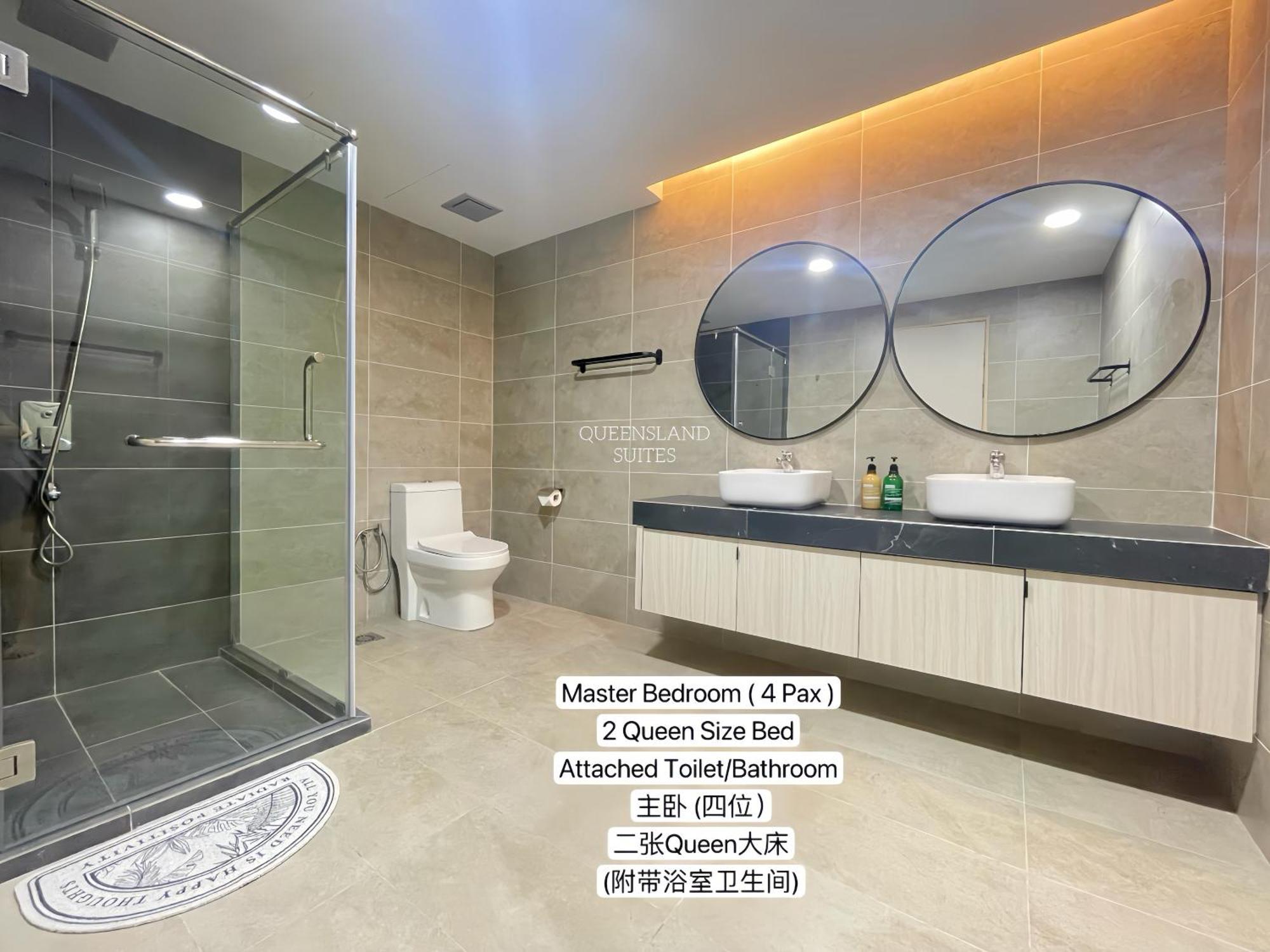 QUEENSLAND SUITES at Aru Suites, Kota Kinabalu Bagian luar foto