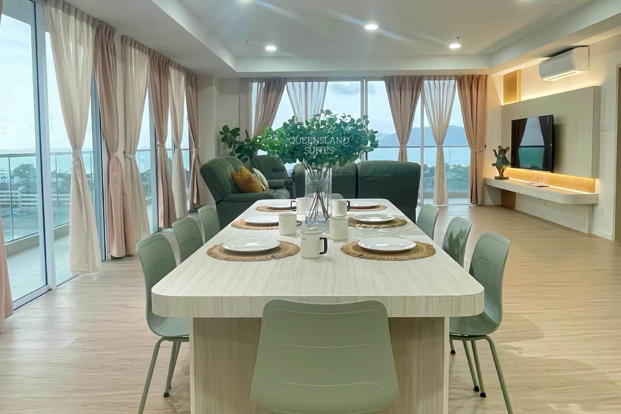 QUEENSLAND SUITES at Aru Suites, Kota Kinabalu Bagian luar foto